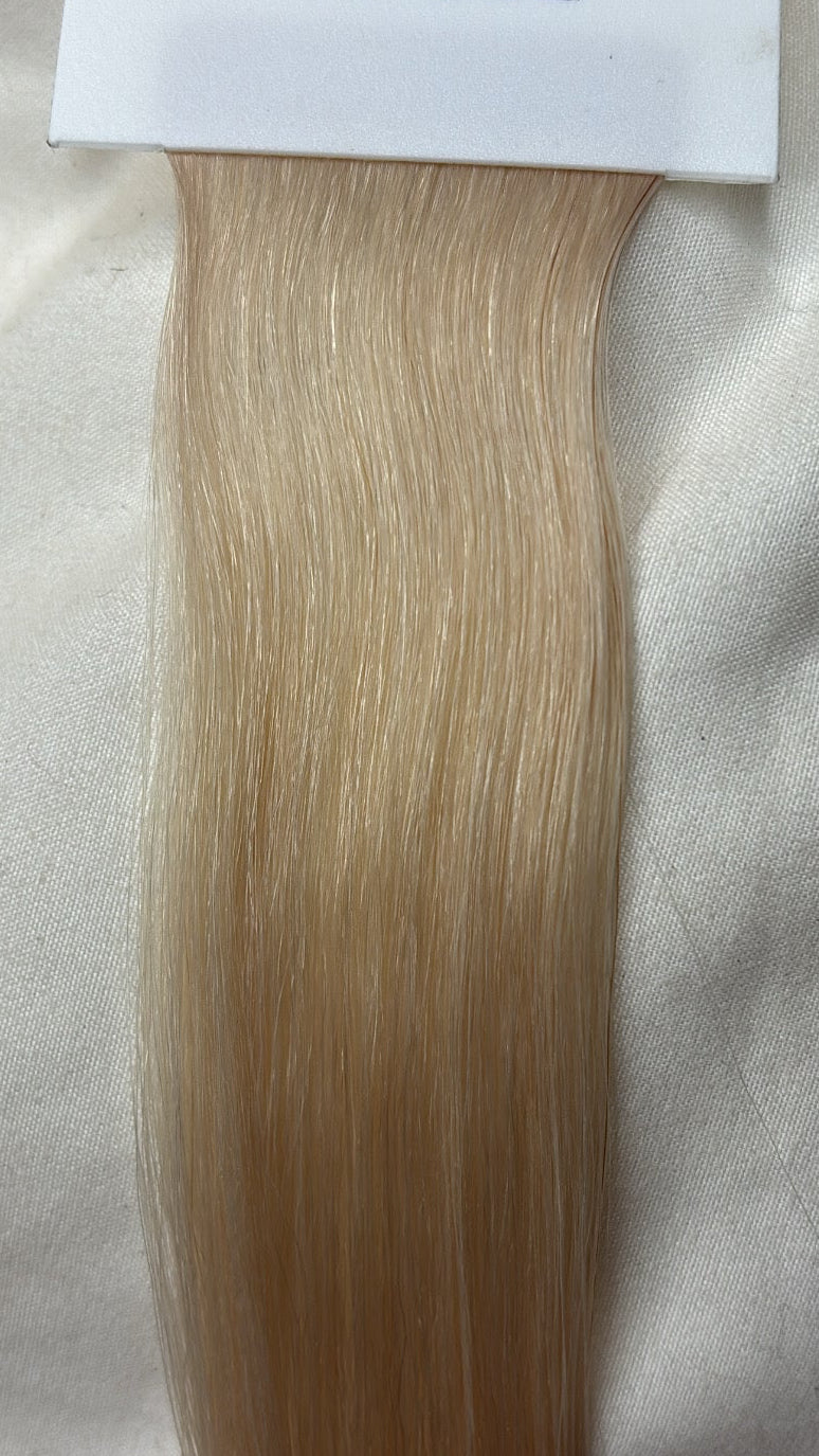 Champagne Blonde – Crowned by Ky Weft Extensions